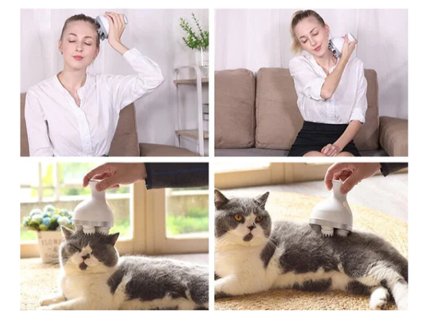 Massageador  CatCare - Massageador Vibracional para Pet