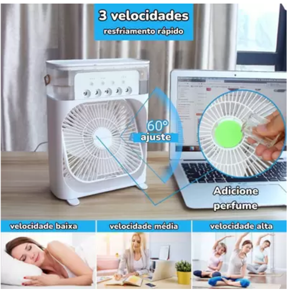 Ventilador Portátil de Mesa