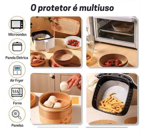 Protetor Antiaderente para Air Fryer | EasyClean