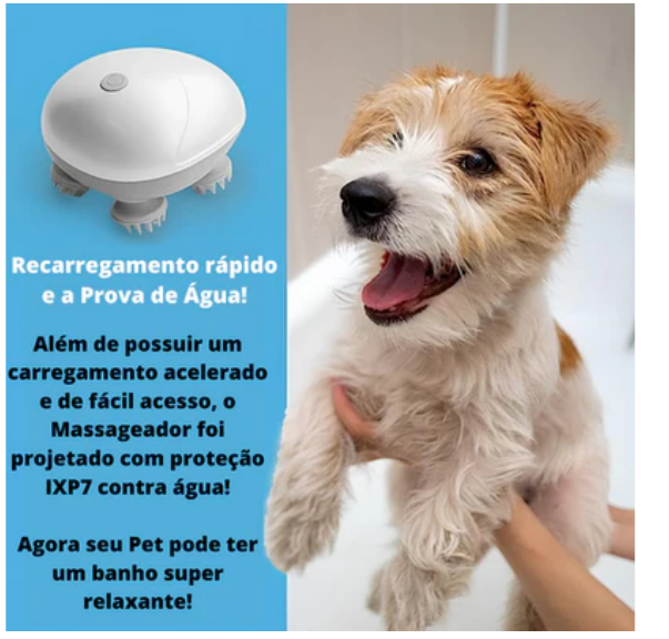 Massageador  CatCare - Massageador Vibracional para Pet