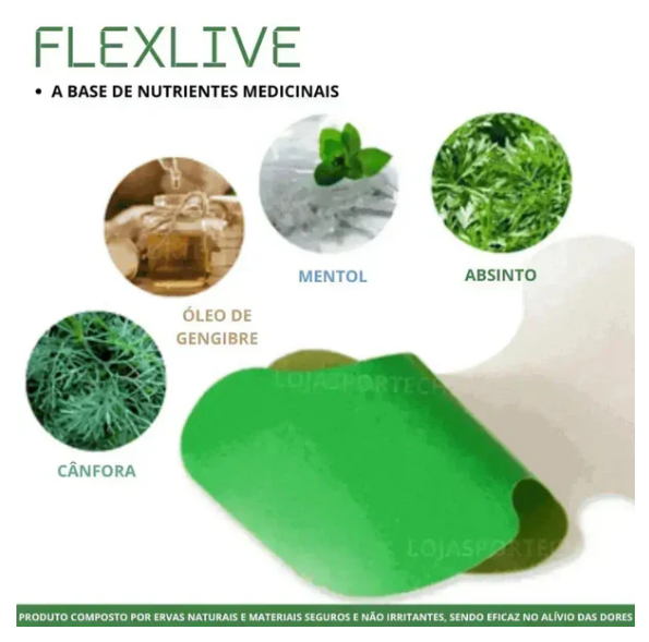 Flexlive - Adesivo de Recuperação Natural