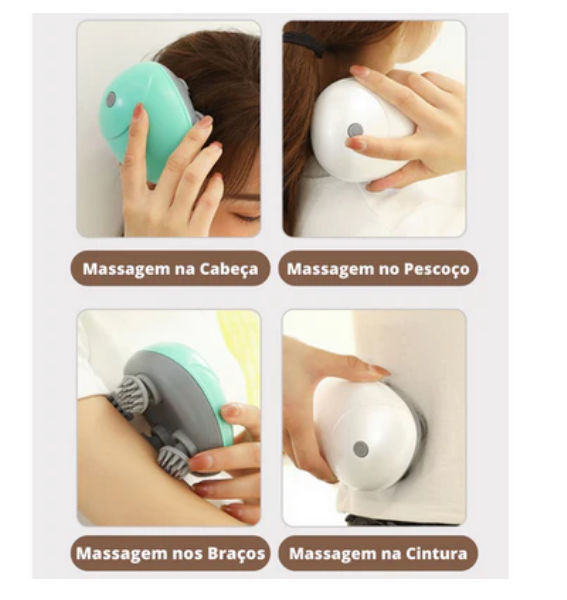 Massageador  CatCare - Massageador Vibracional para Pet