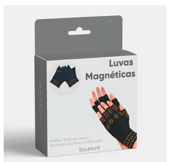 Luva Magnética para Artrite, Carpo, Tendinite ou Qualquer Dor