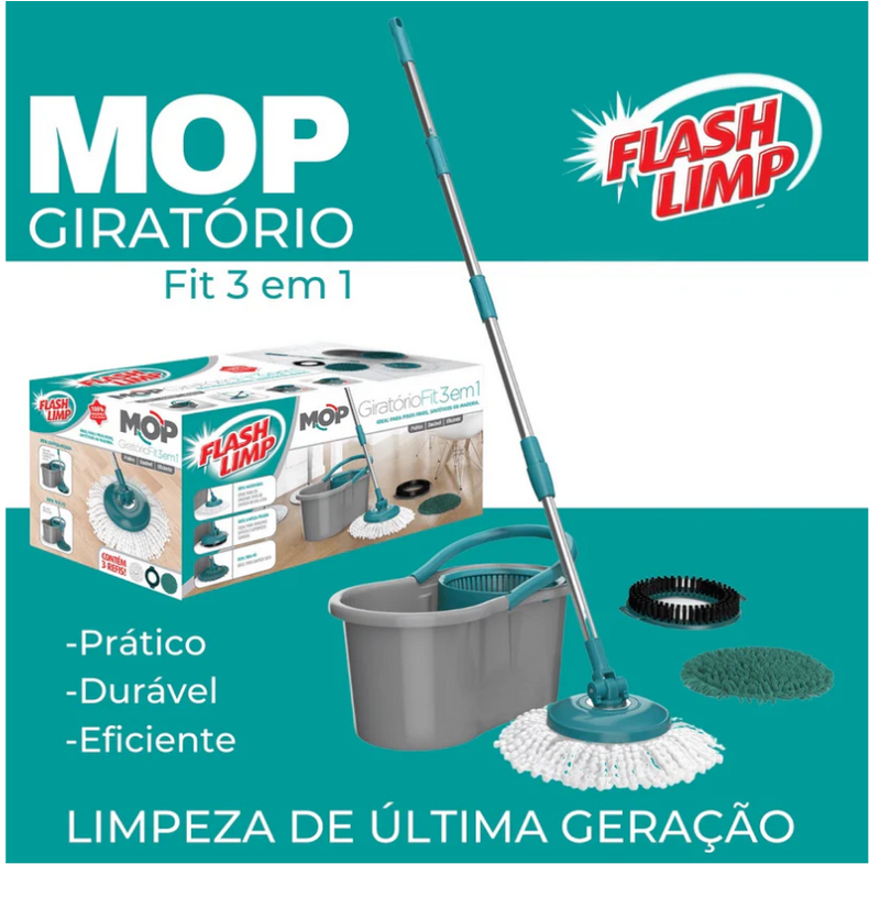 MOP GIRATÓRIO PRO FLASH LIMP