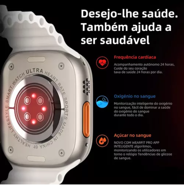 Relógio Smartwatch Ultra Series 8 ™