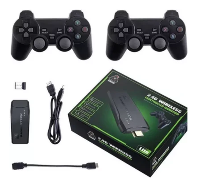 Video Game Stick Retrô 4K 2 Controles 10.000 Jogos